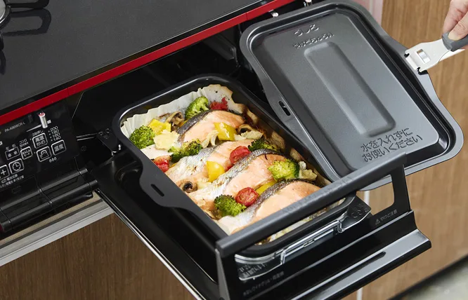 Bếp ga dương Paloma Grandchef Premium PA-A98WCR-R/L ảnh 3